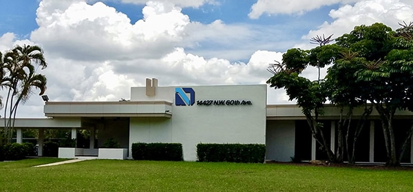 Front Of Building In Miami Lakes - National Molding